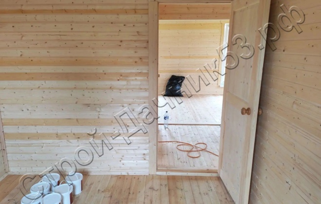 4 Каркасный дом Д-34, 9x8 м, 72 М², Смоленская область, Гагаринский район, СНТ Луч (6)